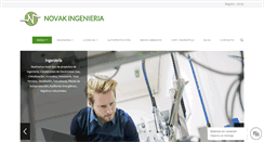 Desktop Screenshot of novakingenieria.es
